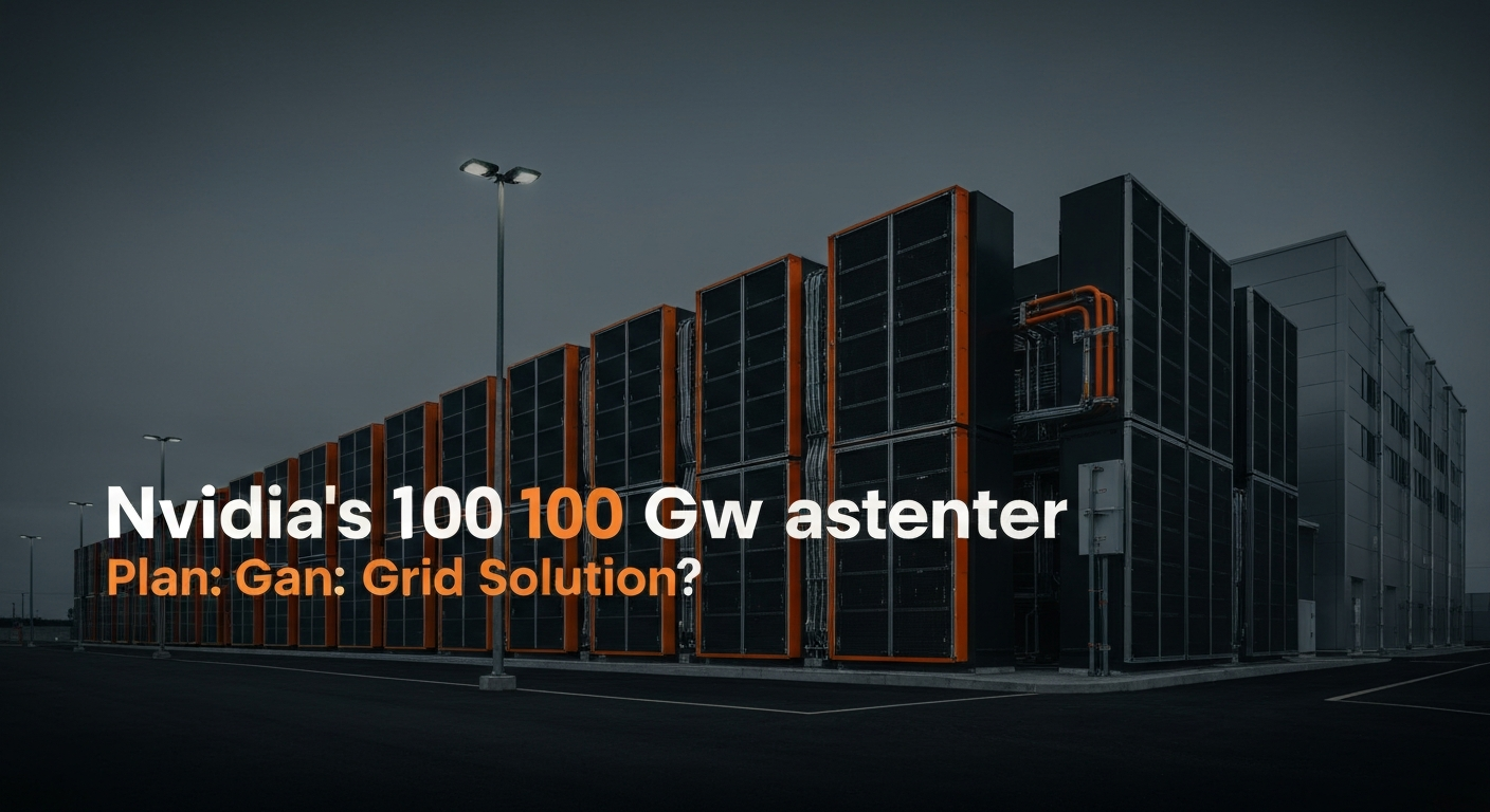 Nvidia’s 100 GW AI Data Center Plan: Grid Solution?