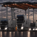 Tesla Opens First Public Semi Megacharger in Bloomington, California, With Six 1.2 MW Stalls